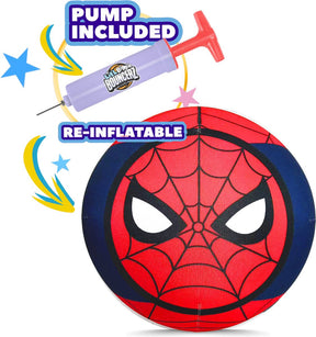 Eolo lit'l biggie bouncerz spiderman - opblaasbare speelgoedbal