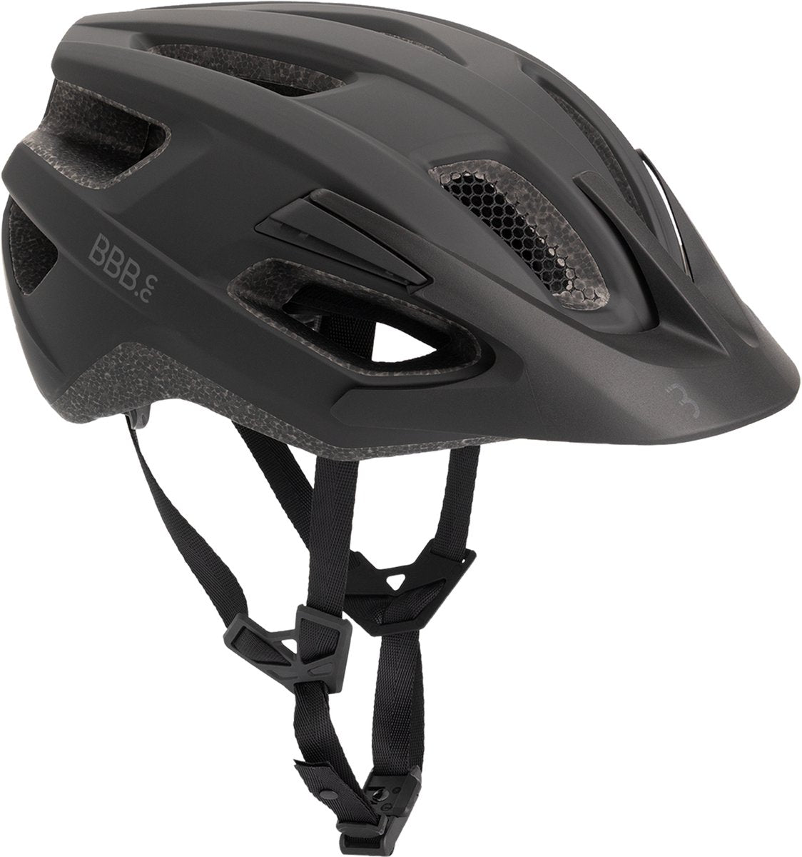 Bbb cycling kite 3.0 fidlock fietshelm volwassenen - mtb helm racefiets helm - wielrenhelm - fietshelm dames - fietshelm heren - mat zwart maat m (55-58cm) - bhe-30