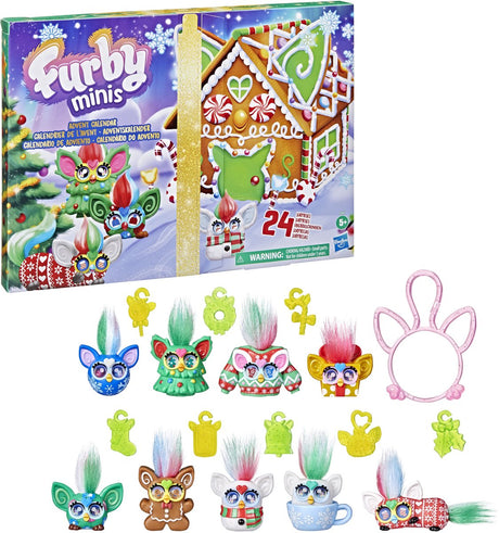 Hasbro furby adventskalender speelgoed met 24 verrassingen.