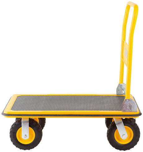 Dewalt platformwagen dxwt-504 - 1,5 x 61,5x 86,4 cm - tot 400 kg - staal - geel