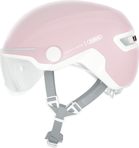 Abus fietshelm hud-y ace pure rose s - 51-55 cm - pink - geschikt voor gebruik op elektrische fietsen - stadsfietsen - 400 g s