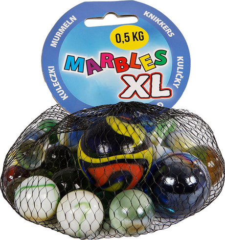 Toys amsterdam knikkers in net, 500g