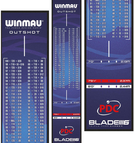 Winmau dartmat xtreme heavy