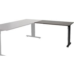 Bureau-uitbreiding schaffenburg lin-pla126-logz-m25 120x60x65-85cm