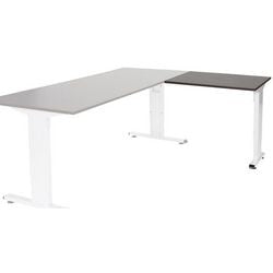 Bureau-uitbreiding schaffenburg lin-pla086-logw-m25 80x60x65-85cm