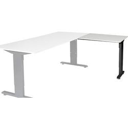 Bureau-uitbreiding schaffenburg lin-pla086-wirz-m25 80x60x65-85cm