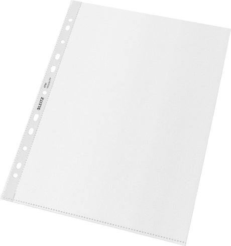 Leitz 100x recycle a4 showtas - insteekhoezen van 100 micron - 90% pre-consumer gerecycled plastic - transparant