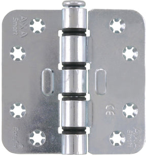 Axa 89x89 scharnier smart easyfix rondhoek gegalvaniseerd - 1677-09-23 e