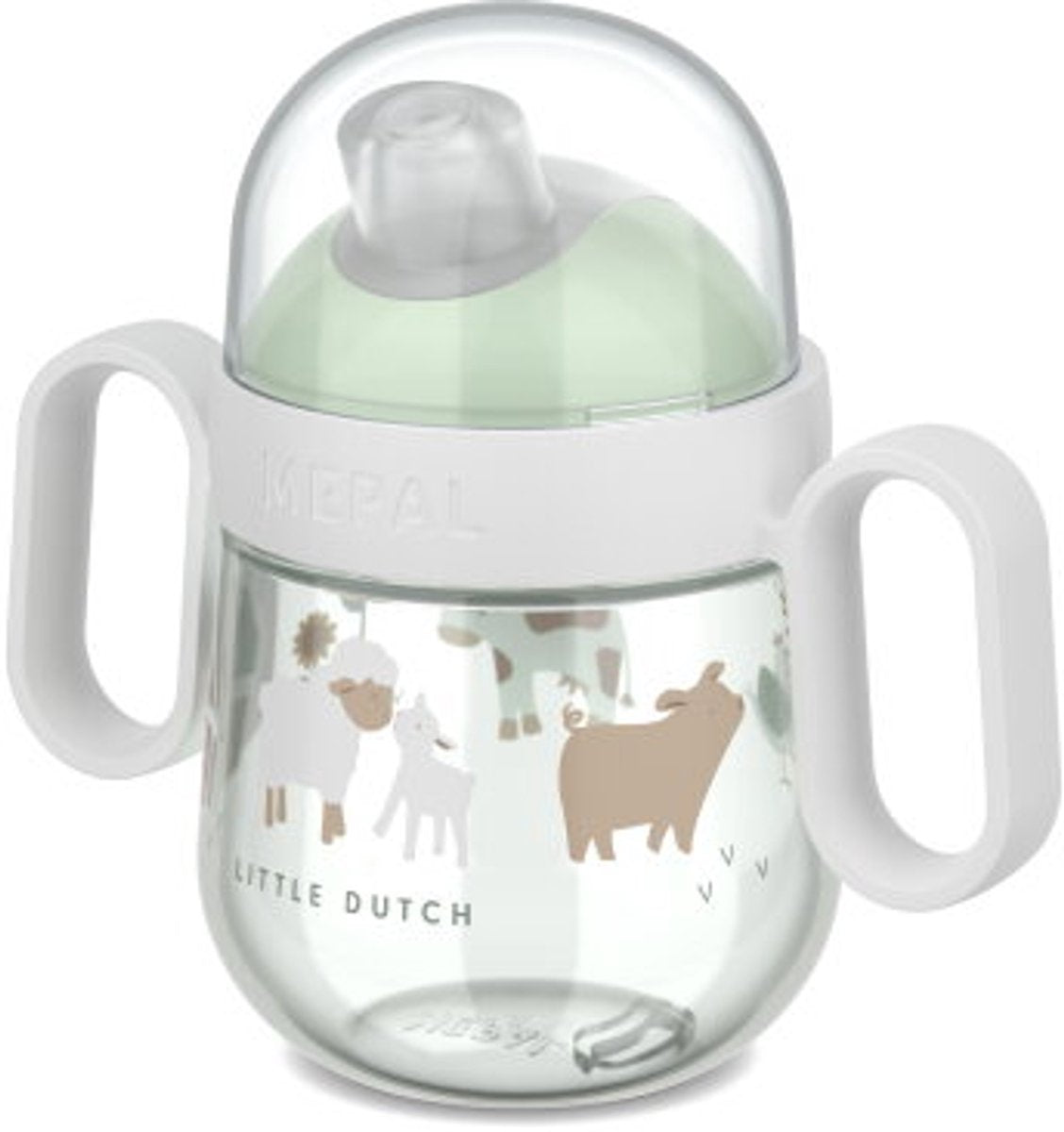 Mepal mio antilektuitbeker little dutch - 200 ml - makkelijk vast te houden - kinderservies - little farm