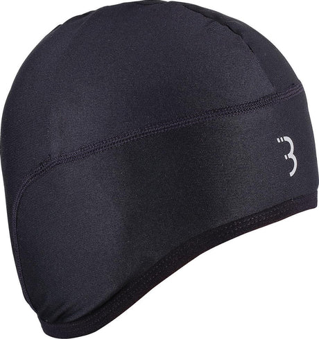 Bbb cycling helmmuts fiets winter thermal cap - fietsmuts voor onder helm - 0-10 cº - thermo muts - unisex - one size - zwart - bbw-299 one size