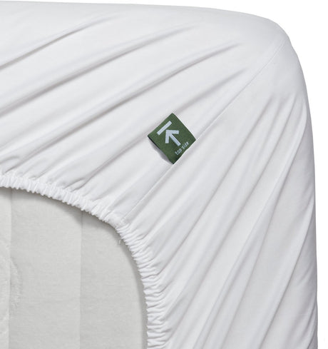 Beddinghouse percale katoen - splittopper hoeslaken - 180x220 - wit