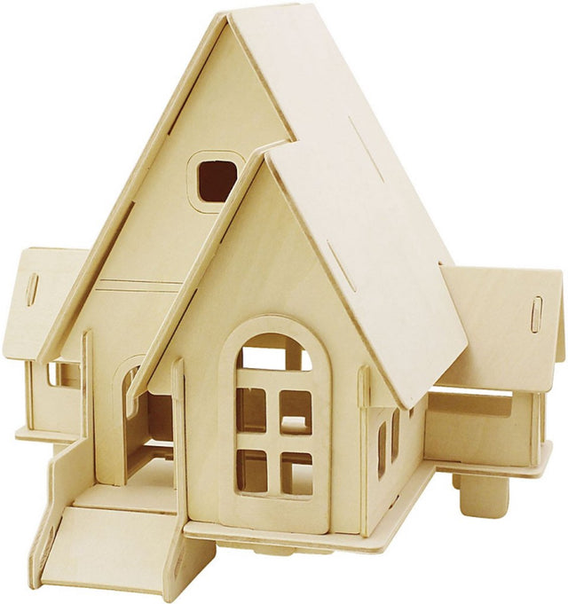 Creativ company cc 3d houten constructie set huis