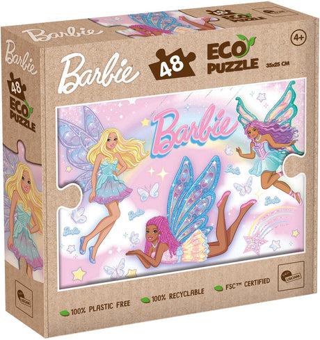 Lisciani - barbie - eco puzzel - 48 stukjes