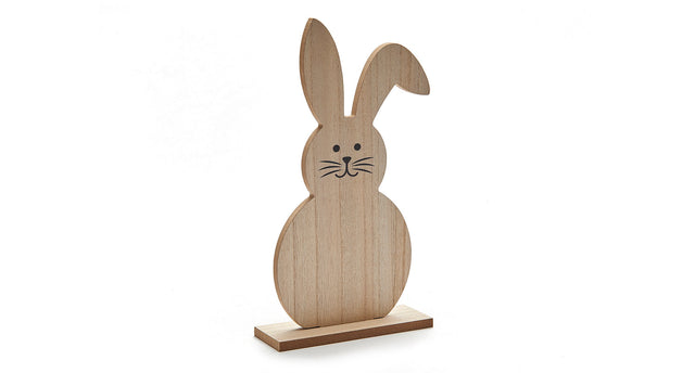 Wooden bunny 13x27cm