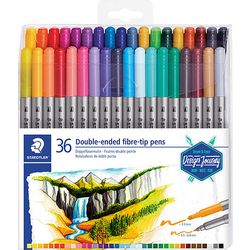 Staedtler viltstift dubbelzijdig design journey kleurenassortiment