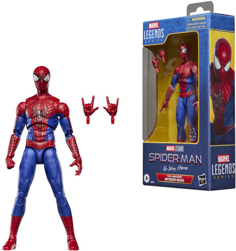 Marvel hasbro spider-man: no way home legends action figure the amazing spider-man 15 cm action figuur