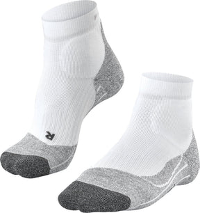 Falke te2 short anti-blaar katoen functioneel materiaal tennissokken heren wit - maat 46-48