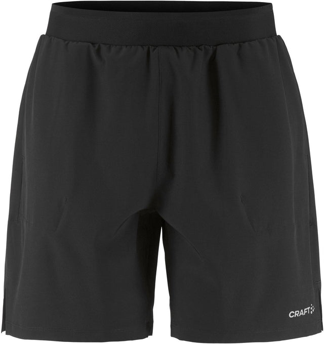 Craft adv essence 2-in-1 shorts 2 m heren sportbroek - zwart s