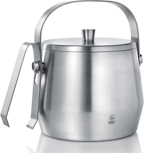 Leopold vienna - ijsemmer met deksel dubbelwandig rvs - 1,0l met tang