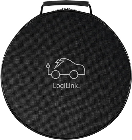 Logilink elektrische auto spiraallaadkabel type 2, 3-fase, 11 kw, 5 meter