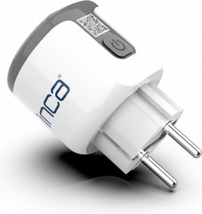 Inca basicteq: iwa-283 smart plug white indoor outdoor, slimme stekker, timer - tijdschakelaar energiemeter - duurzaamheid - smart life - automatiseren - smart home - stopcontact.