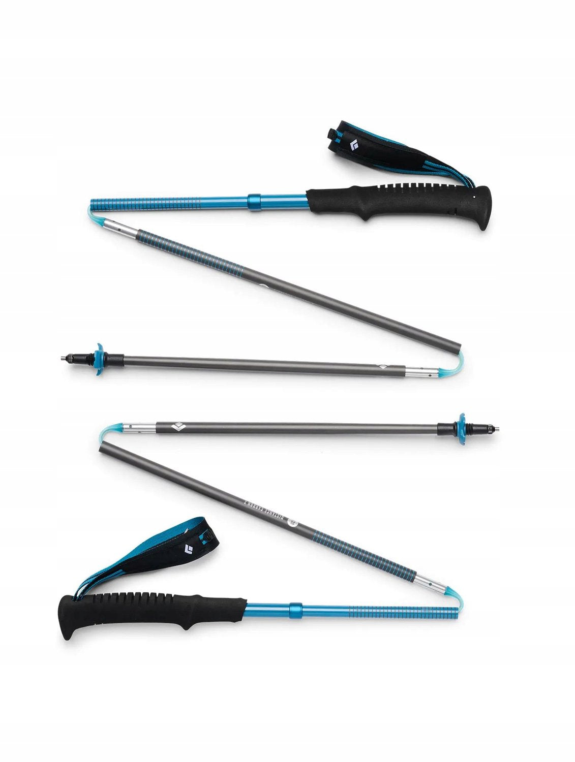 Black diamond distance carbon z poles - 125cm - desert sky