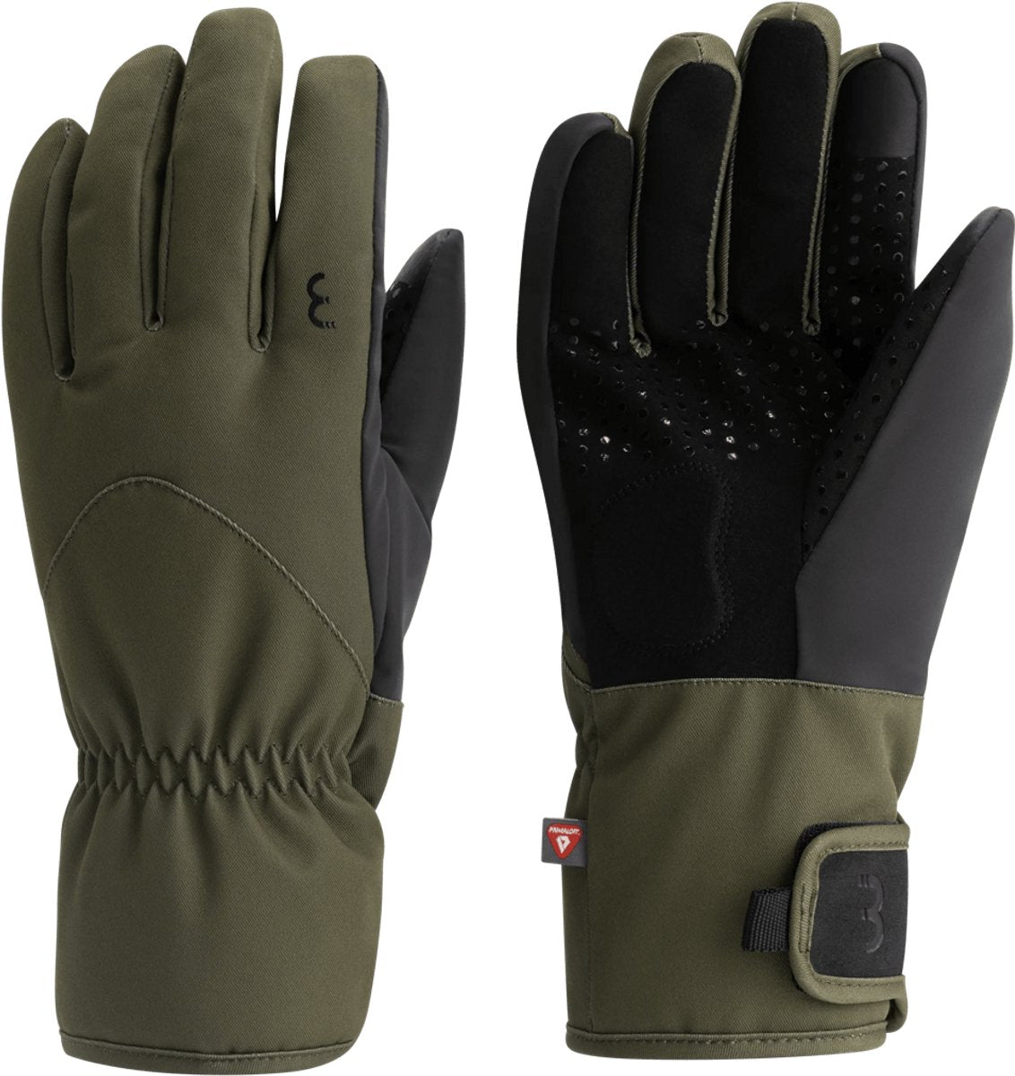 Bbb cycling subzero full fingers fietshandschoenen winter - thermo - waterdicht winddicht - touchscreen - groen - xl - bwg-49 xl