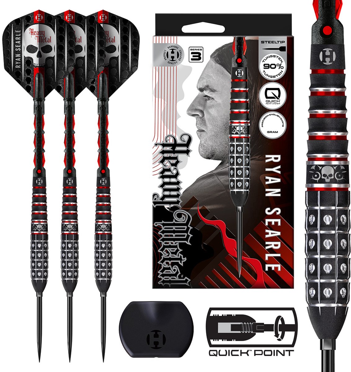 Harrows ryan searle series 3 90% tungsten 32gr