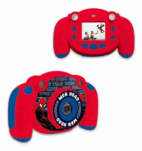 Lexibook spiderman starcam® digitale hd camera met sd-kaart