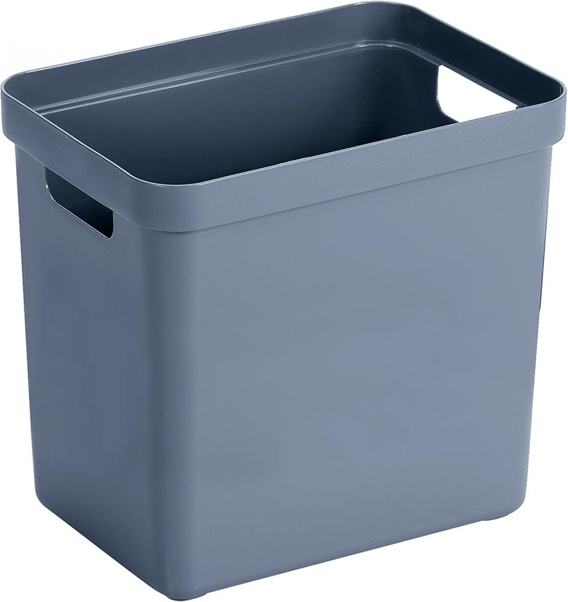 Sunware - sigma home opbergbox 25l donkerblauw - 35 x 24,6 x 36,3 cm