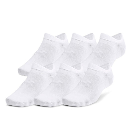 Under armour essential no show sokken senior (6-pack)