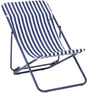 Lafuma maxi transat - strandstoel - inklapbaar - verstelbaar - airlon - indigo (blauw) gestreept