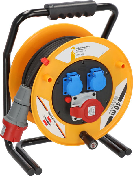 Brennenstuhl brobusta cee 1 ip44 kabelhaspel 40m h07rn-f 5g1,5