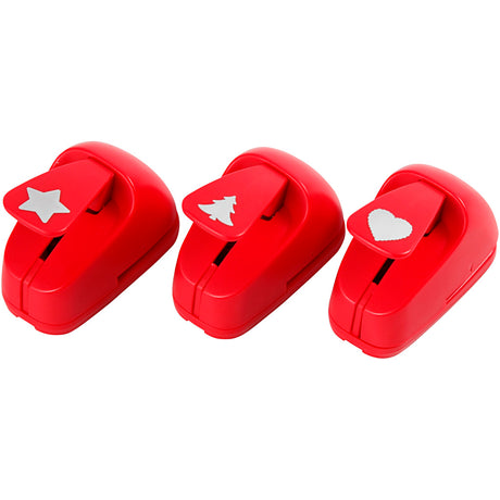 Creativ company https: www.cchobby.nl ponsen-ster-hart-kerstboom-afm-16-mm-rood-3-stuk-1-set