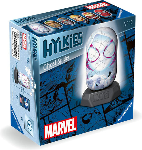 Ravensburger hylkies marvel ghost spider - 3d puzzel - 54 stukjes