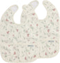 Meyco baby flower slab met opvangbakje - 2-pack - multicolour