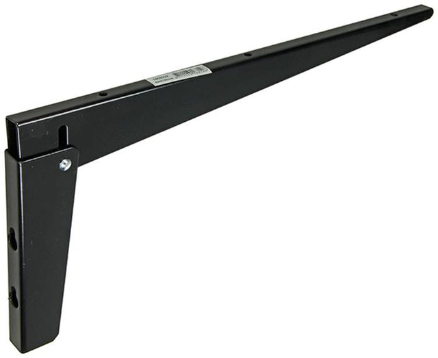 1059332 - plooibare konzool 400x160 mm zwart | 12 stuks