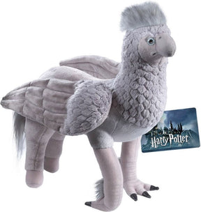 Harry potter pluche knuffel collectors plush figure buckbeak 18 x 36 cm grijs