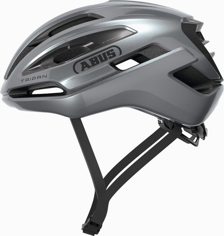 Abus fietshelm taipan graphite silver s - 51-55 cm - zilver - geschikt voor gebruik op gravel bikes - 255 g s
