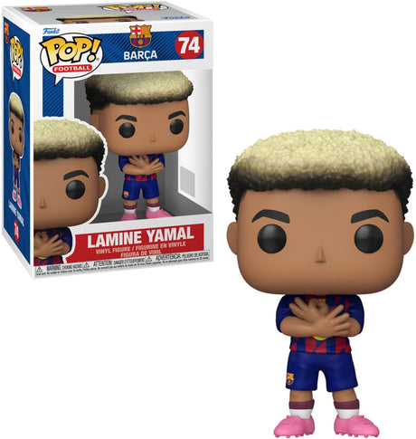 Funko efl pop! football vinyl figure barcelona - lamine yamal 9 cm