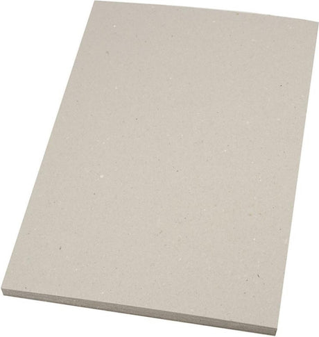 Creativ company grijs karton 1,5 mm 25x35 cm 10 vel