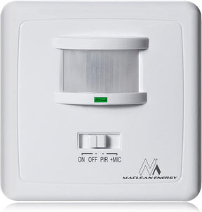 Maclean bewegingsmelder sensor inbouw wand energy mce18