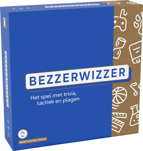 Asmodee quizspel bezzerwizzer bordspel met 2940 vragen.