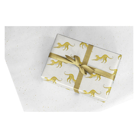 Rotolux inpakpapier panters duurzaam bietenpapier, 3 mtr.