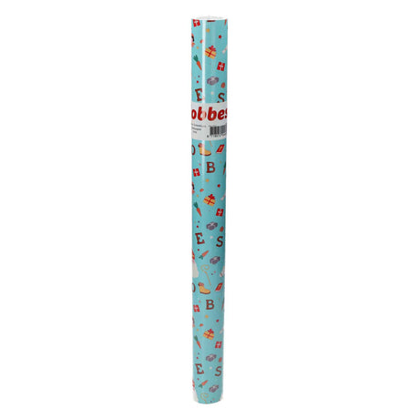 Lobbes sinterklaas inpakpapier, 5mtr.