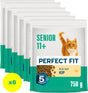 Perfect fit kattenbrokken - senior 11+ - kip - 6x750g