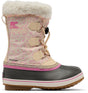 Sorel yoot pac™ nylon wp unisex snowboots - honey white, orchid