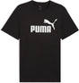Puma ess no. 1 logo tee heren tshirt - black m