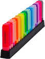 Q-connect markeerstift, , deskset, 23 verschillende kleuren