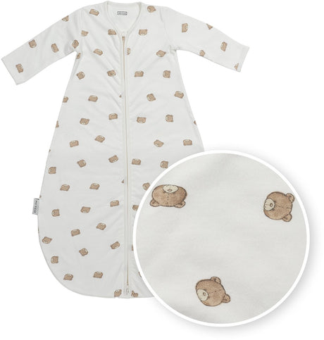 Meyco baby bear baby slaapzak rond - multicolour - 70cm - 1.0 tog